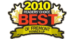 2010 readers choice best of fremont runner-up